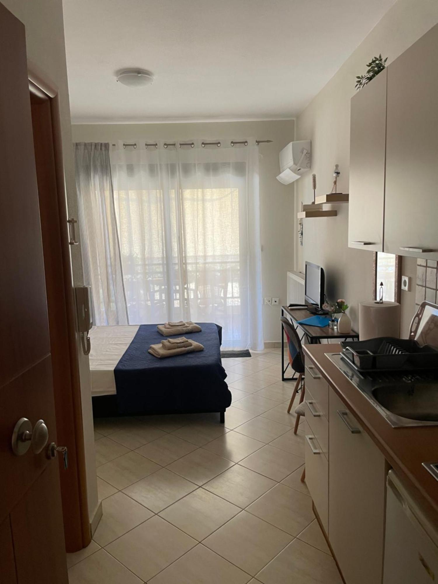 Φωτεινό Studio Με Θεα Θάλασσα Alexandroupoli Bagian luar foto